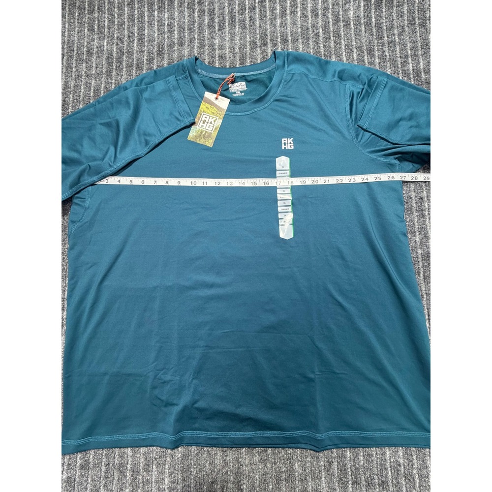 Men's AKHG Boar's Nest Base Layer Crew Shirt 3XL‎ Blue Sport Outdoors Athletic - Picture 7 of 7